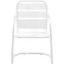 Crosley Furniture CO1030-WH Brighton Retro Metal Chair, Set of 2, White Crosley Furniture CO1030-WH Brighton Retro Metal Chair, Set of 2, White