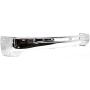 Front Bumper Compatible with 1999-2002 Chevrolet Silverado 1500 Chrome with Brackets