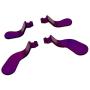 Easegmer Elite Series 2 Paddles Kit, Metal 4 Pcs Hair Trigger Locks Paddles for Xbox One Eliet Replacement Parts Set Suit for Elite Controller, Elite Series 2 Controller (Purple)