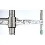 Commercial Chrome Wire Shelving Posts 86'' - 4 Posts