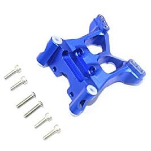 GPM Losi 1/10 Baja Rey 4WD Desert Truck (LOS03008) Upgrade Parts Aluminum Front Shock Mount - 1Pc Set Blue