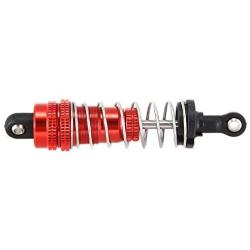 Jaimenalin 4Pcs Metal Shock Absorber Damper Replacement Accessory Fit for WLtoys 144001 1/14 4WD RC Drift Racing Car Parts,Red