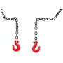 Vertily Metal Hitch Trailer Hook Simulation Climbing Tow Chain with Trailer Hook for 1/10 Axial SCX10 Climbing Off-Road Car Truck Racing Part Accessory for Kid Toy Gift
