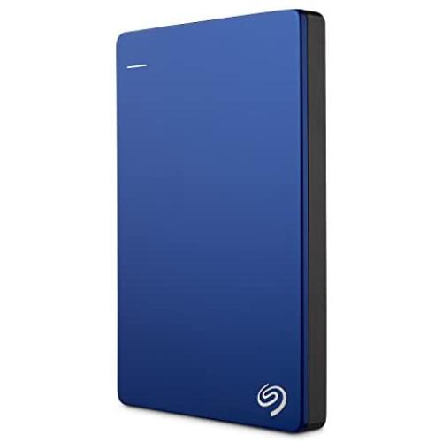 Seagate Backup Plus Slim 1TB External Hard Drive Portable HDD – Blue USB 3.0 for PC Laptop and Mac, 2 Months Adobe CC Photography (STDR1000102)