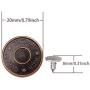 G-Sunny 12 Sets 2Omm Replacement Jeans Buttons, Metal Button Snap Buttons Replacement Kit