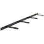 Sheppard Brackets - Floating Shelf Bracket (46 inch) - Heavy Duty - Metal Commercial Grade - Hidden Hardware for Decorative Wall Shelves.