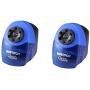 Bostitch QuietSharp 6 Heavy Duty Classroom Electric Pencil Sharpener, 6-Holes, Blue (EPS10HC) - 2 Pack