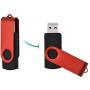 USB Drive 1GB Pack of 10 Thumb Drive 1 GB Flash Drive Metal USB 2.0 Memory Sticks Swivel Pendrive Portable Keychain Jump Drive Red USB Stick Zip Drive Data Storage Gift for Embroidery Machines