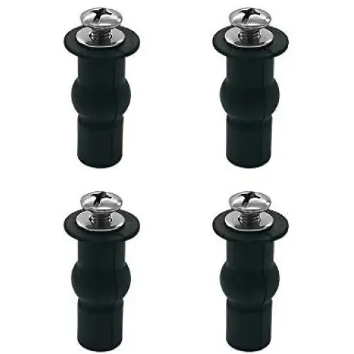Toilet Lid Screws 4 Pack Toilet Seat Plastic Screws Universal Rubber Expansion Seat Cover Screws Toilet Lid Screws 4 Pack Toilet Seat Plastic Screws Universal Rubber Expansion Seat Cover Screws