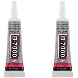 CAT PALM B-7000 Adhesive, Multi-Function Glues Paste Adhesive Suitable for Glass,Wooden, Jewelery, 0.9 oz, 2 Packs