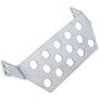 REhobby 5PCS TRX4 Stainless Bumper Steel Front Rear Chassis Armor Protection Lower Skid Plate for 1/10 RC Crawler Car Traxxas TRX-4 S49 Parts