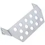 REhobby 5PCS TRX4 Stainless Bumper Steel Front Rear Chassis Armor Protection Lower Skid Plate for 1/10 RC Crawler Car Traxxas TRX-4 S49 Parts