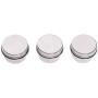 3 Piece Single Dipper Palette Cups Stainless Steel Palettes Container Cup with Clip and Lid fit for Drawing