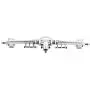 VGEBY RC Rear Axle, Front Rear Portal Axle RC Car Metal Rear Axle Fit for Axial Capra 1.9 UTB Model Car Upgrade Part(Silver) VGEBY RC Rear Axle, Front Rear Portal Axle RC Car Metal Rear Axle Fit for Axial Capra 1.9 UTB Model Car Upgrade Part(Silver)