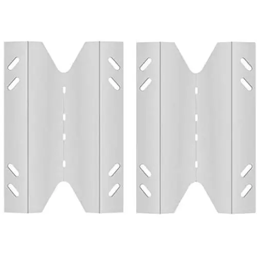 DcYourHome Stainless Steel Heat Plate Replacement for Members Mark Gas Grill SAMS B10PG20-2C 2 Pack (11 13/16 x 8 7/16) DcYourHome Stainless Steel Heat Plate Replacement for Members Mark Gas Grill SAMS B10PG20-2C 2 Pack (11 13/16 x 8 7/16)