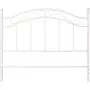 White Metal Headboard Queen Full Size (White) White Metal Headboard Queen Full Size (White)