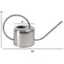 JOCO Home Small Watering Can Indoor Outdoor Metal Silver Water Plants Mini Watering Device Plant Waterer Succulent Bonsai Best Silver Watering Can Modern Design Cute for Kids Room Or Decoration JOCO Home Small Watering Can Indoor Outdoor Metal Silver Water Plants Mini Watering Device Plant Waterer Succulent Bonsai Best Silver Watering Can Modern Design Cute for Kids Room Or Decoration