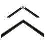 Nielsen Bainbridge Metal Frame Kit black 8 in.