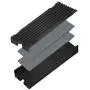 nvme heatsink for m.2 2280 ssd,Double-Sided Cooling, Designed for Dual-Sided SSDs nvme heatsink for m.2 2280 ssd,Double-Sided Cooling, Designed for Dual-Sided SSDs