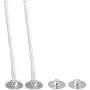150pcs Metal Candle Wick Sustainer Tabs - Kare & Kind® retail packaging