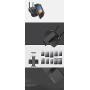 PGYTECH 7-10Pad Mobile Phone Holder for DJI Mavic Spark Accessory aluminum Flat Bracket table stander Part RC drones quadcopter