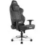 AKRacing Masters Series Max Gaming Chair with Wide Flat Seat, 400 Lbs Weight Limit, Rocker and Seat Height Adjustment Mechanisms - Black AKRacing Masters Series Max Gaming Chair with Wide Flat Seat, 400 Lbs Weight Limit, Rocker and Seat Height Adjustment Mechanisms - Black