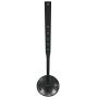 SmartSign - K-BASE-14 Cast Iron Sign Base By | 14” Od Stand With 4’ Post And Sign Bolts & Nuts Black
