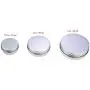 LJY 48 Pieces Round Aluminum Cans Screw Lid Metal Tins Jars Empty Slip Slide Containers (Mixed Sizes)