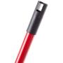 AmazonCommercial Angle Broom with Vinyl-Coated Metal Handle - 6-Pack