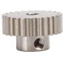 Woyisisi Metal Motor Gear 0.6M 25T Accessory Replacement Fit for 1/10 Electric RC Car