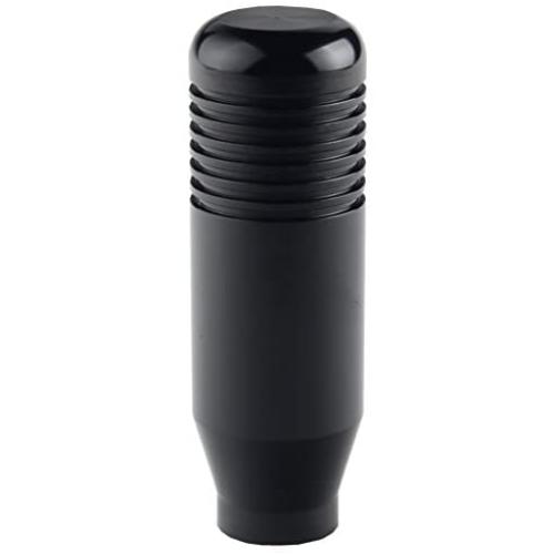 Dewhel JDM MT 5 6 Speed Aluminum Manual Short Throw Shift Gear Knob M10 x 1.5 Screw On For Honda Acura (Black)