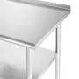 GRIDMANN NSF Stainless Steel Commercial Kitchen Prep & Work Table w/ Backsplash - 60 in. x 24 in. GRIDMANN NSF Stainless Steel Commercial Kitchen Prep & Work Table w/ Backsplash - 60 in. x 24 in.