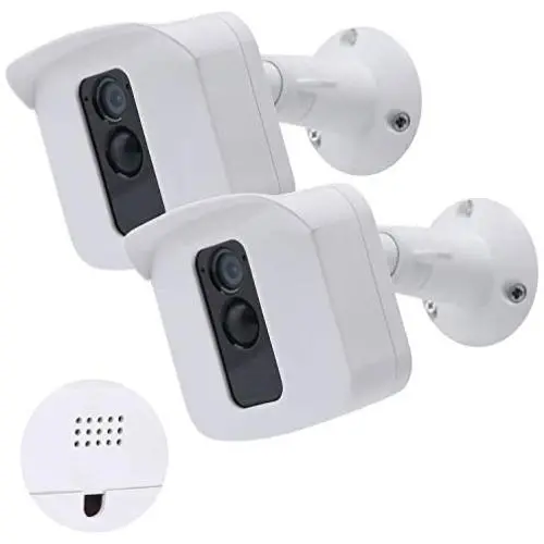 Protective Housing Wall Mount Hard Case & Adjustable Metal Bracket for Blink XT2 Camera - Exclusively Designed for Blink XT2 Security Camera with Speaker Cutout (2-Pack, White) Protective Housing Wall Mount Hard Case & Adjustable Metal Bracket for Blink XT2 Camera - Exclusively Designed for Blink XT2 Security Camera with Speaker Cutout (2-Pack, White)