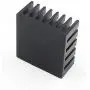 Gumps grocery 10PCS Radiating Fan 20x20x10mm Black Slot Routing CPU Cooling Fin Heat Sink