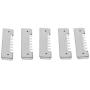TOPINCN 5Pcs Bee Hive Doors Beehives Nest Door Entrance Gate Metal Anti-Scape Door Beekeeping Equipment Bee Breeding Tools