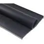 Garage Door Seals Bottom Rubber Weather Stripping Kit Seal Strip Replacement,Universal Weatherproof Threshold Buffering Sealing Rubber 5/16'' T Ends, 3 3/4'' Width (10 Ft, Black)