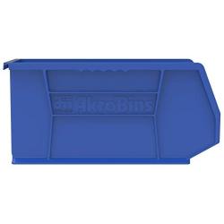 Akro-Mils 30240 AkroBins Plastic Storage Bin Hanging Stacking Containers, (15-Inch x 8-Inch x 7-Inch), Blue, (12-Pack) (30240BLUE)