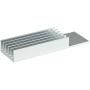 JMT M.2 2280 SSD Heatsinks with 20mm DC5V DC12V 3pin Fan Powerful Cooling Radiator for PCIE NVME SATA M.2 SSD Cooler (DC5V Fan,Silver)