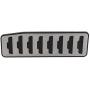 cciyu for Land Rover Metal Aluminum Fuel Sports Pedal Full Set Accel kits for Range Rover Evoque for Land Rover Discovery Sport 12-19 Nonslip Car Pedal Pads Auto Sports Gas Fuel Petrol