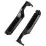 NPAUTO Interior Metal Door Handle Front/Rear Left Driver Right Passenger Side Replacement for 1987-1997 Ford Bronco F150 F250 F350 F53 F59 F800, 77177, 77178