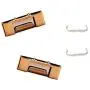 Replacement Headband Metal Folding Hinge Clip Cover Pin Repair Parts Set Compatible with Studio 3 Studio 3.0 Wireless Over-Ear Headphones (Rose Gold) Replacement Headband Metal Folding Hinge Clip Cover Pin Repair Parts Set Compatible with Studio 3 Studio 3.0 Wireless Over-Ear Headphones (Rose Gold)