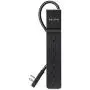 Belkin 6-Outlet Power Strip Surge Protector, Flat Rotating Plug, 6ft Cord (600 Joules)