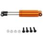 4-Pack Shock Absorber Damper Internal Spring 112mm for 1/10 Crawler Truck HSP HPI AXIAL Tamiya LOSI RC Car Metal Upgraded Parts(Orange)