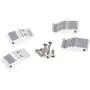 dailymall 4X Metal Shock Mount Lift Kit for WPL C14,C24 MN D90 Shock Absorber Extender