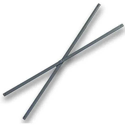 for Coleman 12 x 12 Straight Leg Instant Canopy Gazebo 36'' Middle Truss Bars Replacement Parts Frame Repair (Gray) for Coleman 12 x 12 Straight Leg Instant Canopy Gazebo 36'' Middle Truss Bars Replacement Parts Frame Repair (Gray)