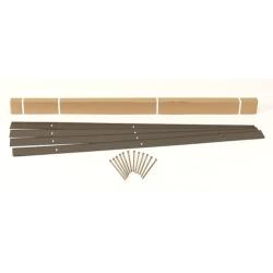 Dimex EasyFlex Aluminum Landscape Edging Project Kit, Will Not Rust Like Steel, Bronze (1806BZ-24C)