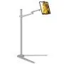 Tablet Holder for Bed – Height Adjustable Tablet Stand – 360-Degree Rotative Design – Premium Durable Construction – Ideal for Movies, Teaching, Online Learning, Reading – Widely Compatible