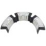 Heavy Duty Metal Coil Protector w/Flexible Rubber (Sold as a Pair)