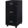Lorell LLR17427 SOHO Mobile Cabinet, Black