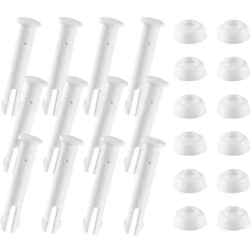 Weimaro 12 PCS Plastic Pool Joint Pins 10312 (2.36inch) with Rubber Seals for Intex 13ft -24ft (2015 & Before) 10ft-12ft (2016 & After) Metal & Prism Frame Pools Seals Pools Replacement Parts Weimaro 12 PCS Plastic Pool Joint Pins 10312 (2.36inch) with Rubber Seals for Intex 13ft -24ft (2015 & Before) 10ft-12ft (2016 & After) Metal & Prism Frame Pools Seals Pools Replacement Parts